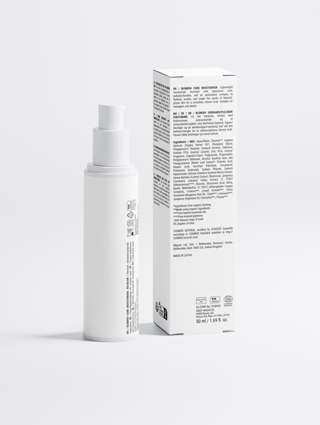 Crema idratante per pelli con imperfezioni