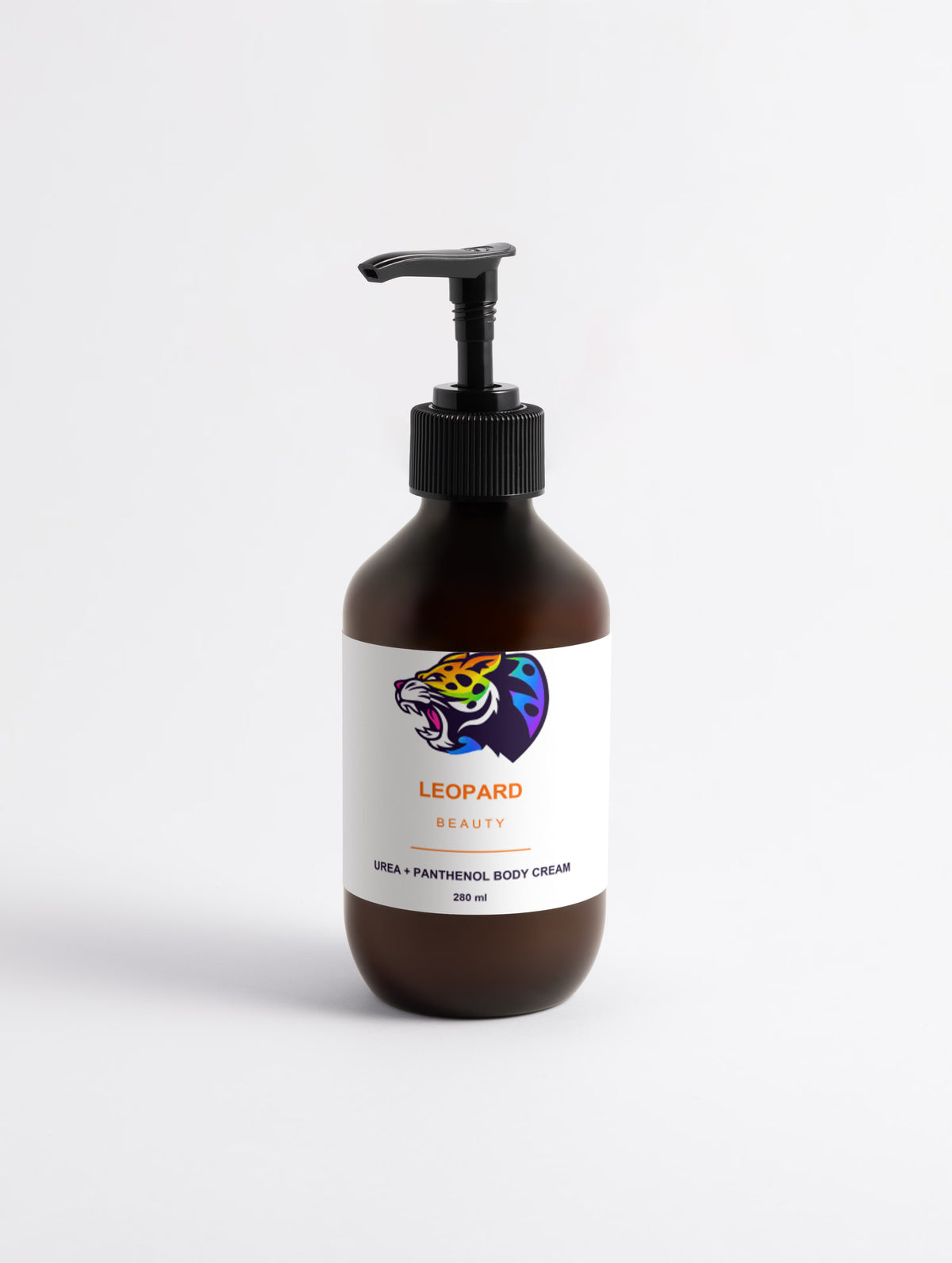 Crema corpo con urea 5% e pantenolo 2% - Flacone ambrato
