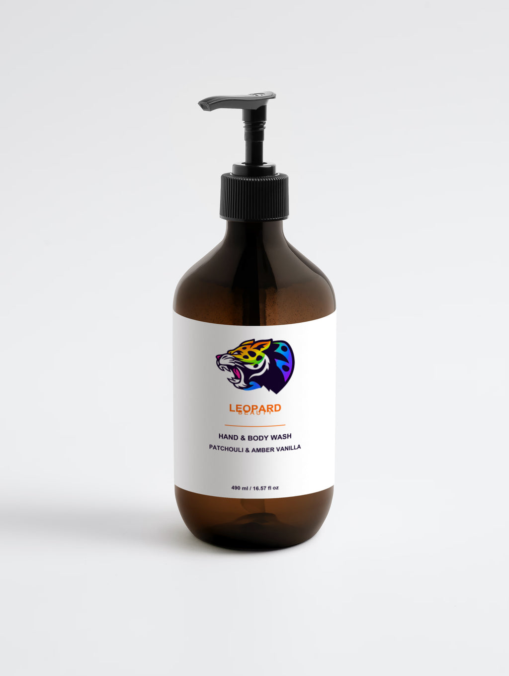 Detergente mani e corpo - Patchouli, ambra e vaniglia - Flacone ambrato