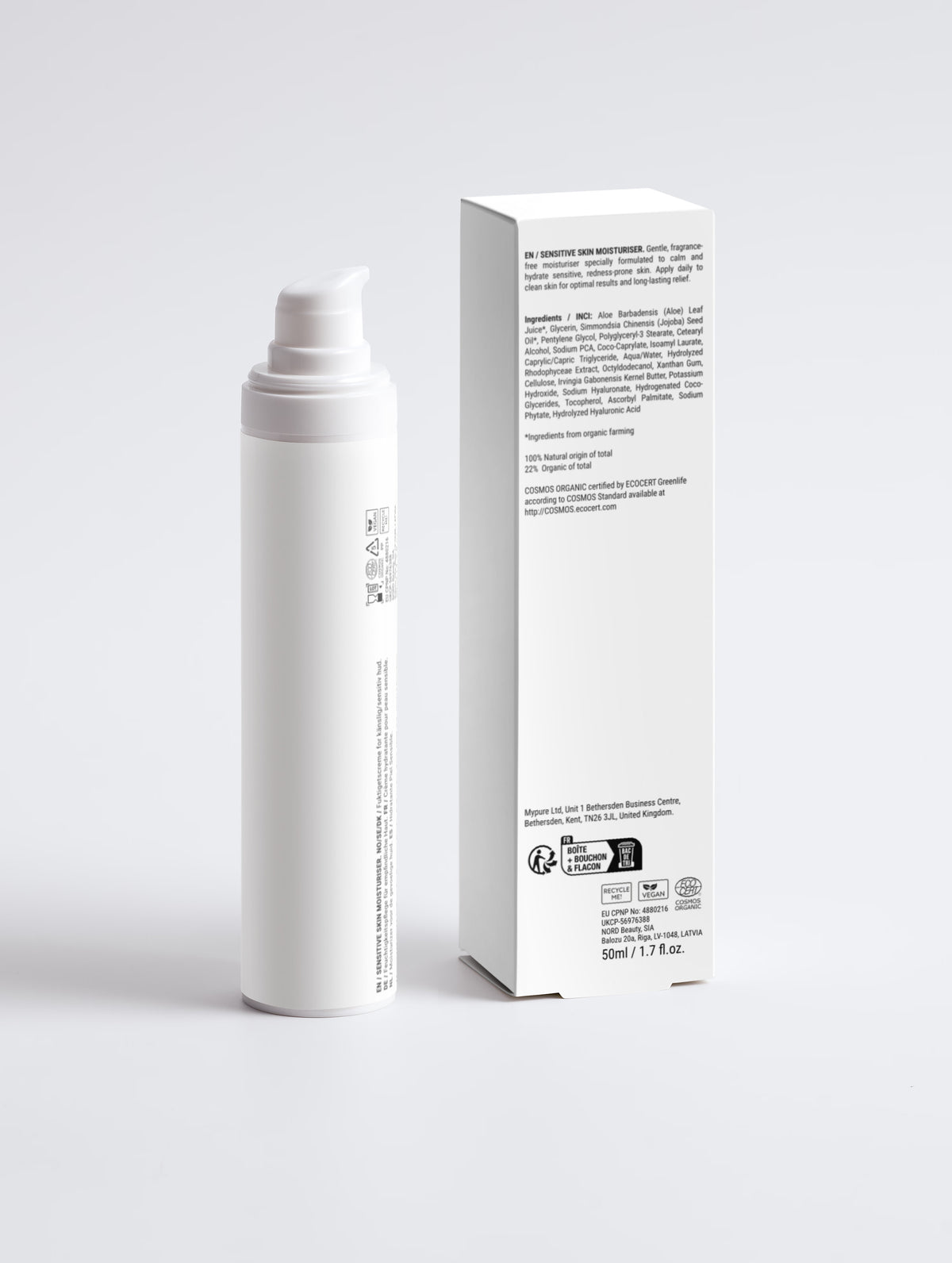 Crema viso per pelle sensibile - Senza profumo