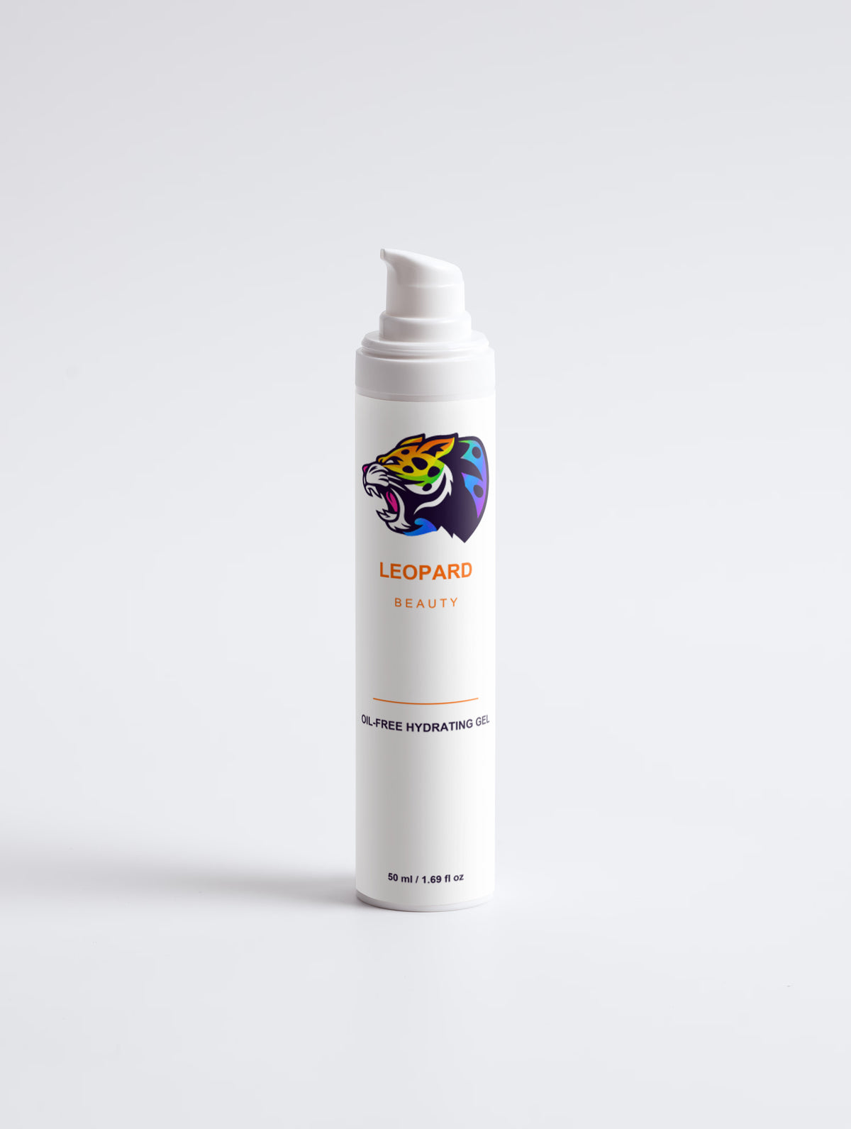 Gel viso idratante senza oli - Erogatore bianco
